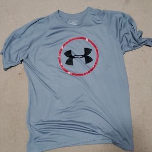 Grey Under Armour Tee